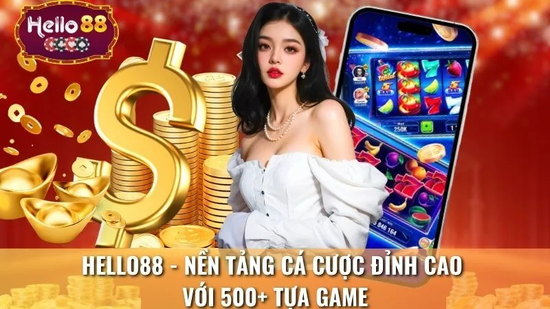 Hello88 - Nền tảng cá cược đỉnh cao với 500+ tựa game